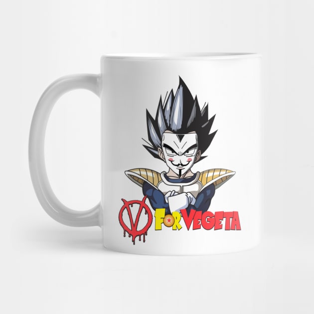 V for Vegeta by dnacreativedesign